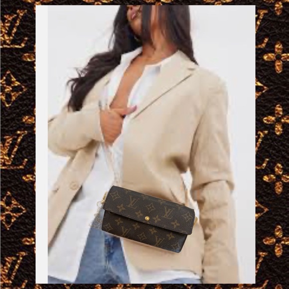 Louis Vuitton Handbags - Louis Vuitton Monogram Portefeiulle
Sarah Long Bifold Wallet converted
Crossbody